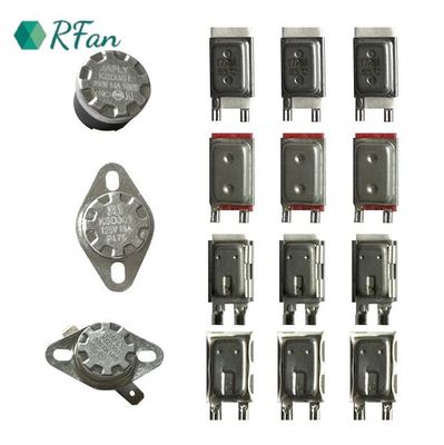 200℃ Jump Thermostat Thermal Protector KSD301 Series For Electric Heater
