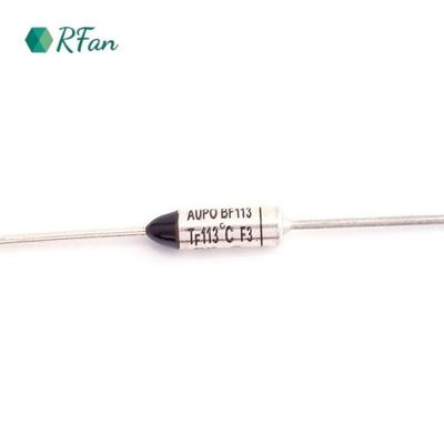 113°C Ceramic Thermal Fuse Disposable Thermal Cutoff 250V 15A For Transformer