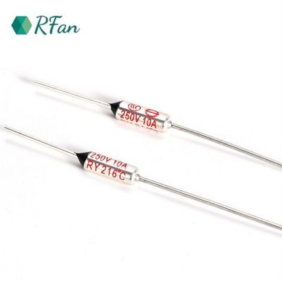 185°C Ceramic Thermal Fuse Disposable Thermal Cutoff 250V 10A For Rice Cooker