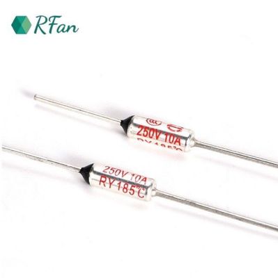 113°C Ceramic Thermal Fuse Disposable Thermal Cutoff 250V 15A For Transformer