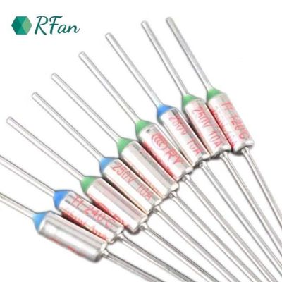 142°C Aupo Thermal Fuse Thermal Cut Off Fuse 250V 10A For Heater