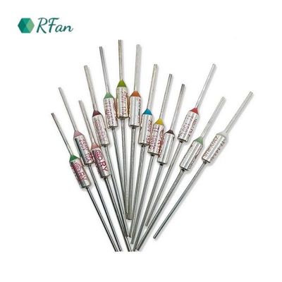 142°C Aupo Thermal Fuse Thermal Cut Off Fuse 250V 10A For Heater