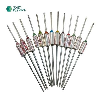 142°C Aupo Thermal Fuse Thermal Cut Off Fuse 250V 10A For Curling Iron