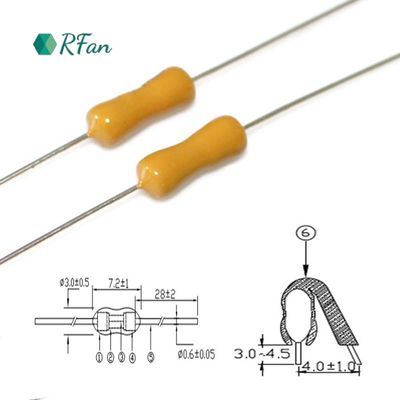 STB1350 Time Lag Subminiature Fuses Axial Lead Slow Blow Fuse 3.5A 250V 3x7mm