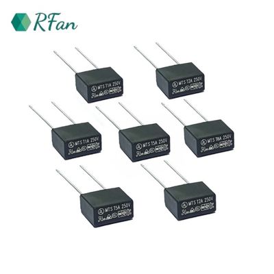 MTS1500A Time Lag Radial Lead Micro Fuse Square Plastic Sealed 250V 5A 8x4x7mm