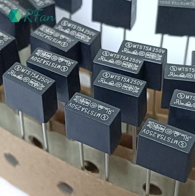 MTS1500A Time Lag Radial Lead Micro Fuse Square Plastic Sealed 250V 5A 8x4x7mm