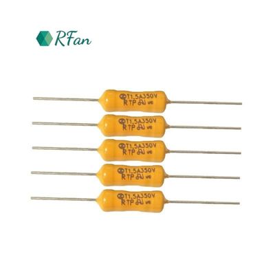 STB1150 Subminiature Slow Blow Time Delay Fuse Axial Lead 1.5A 350V 3x7mm