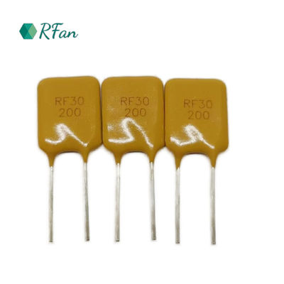 RF30-200  30V 2.0A Hold 4.0A Trip UL pptc resettable fuse For Electric Spray Charger