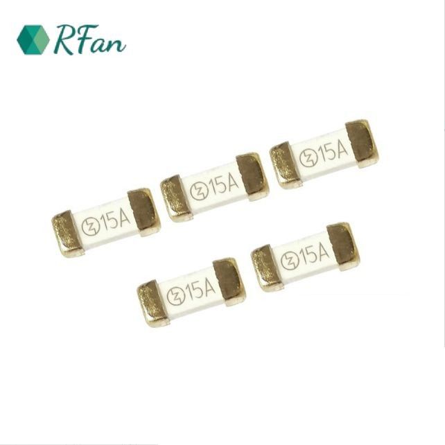 2410/6125/1808 15A Surface Mount Fuse 125V/250V/300V Ceramic Patch Fuses