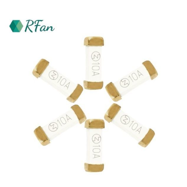 2410/6125 5A 10A Surface Mount Fuse Slow Blow 125V/250V/300V Ceramic Patch Fuses