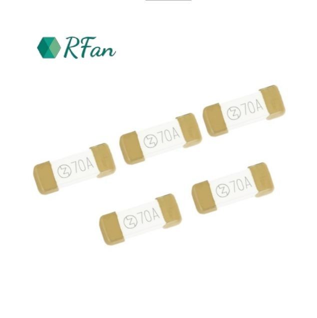 1245 Surface Mount Chip Fuse Ceramic Patch Fuses 70A 80A 125V/250V For 5G/BTS/EV