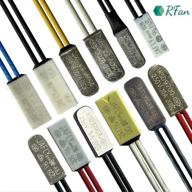 KSD9700 Thermal Protector Thermal Cutoff 250V for Power supplies
